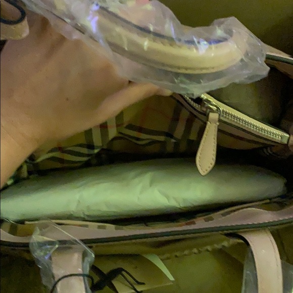 SOLD - Burberry Medium Banner In Perforated Logo - Picture 9 of 12